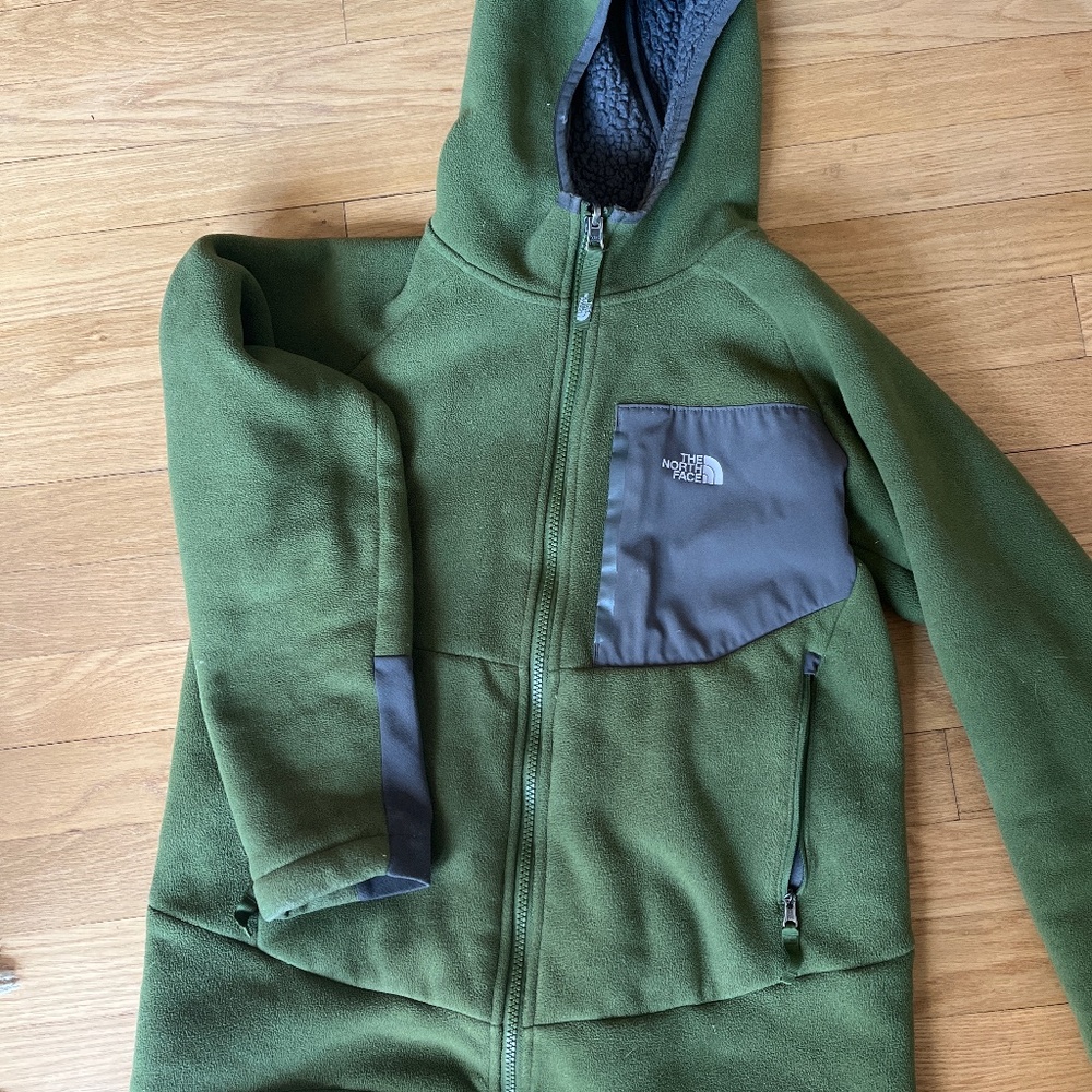 north face fleece boys large 14/16